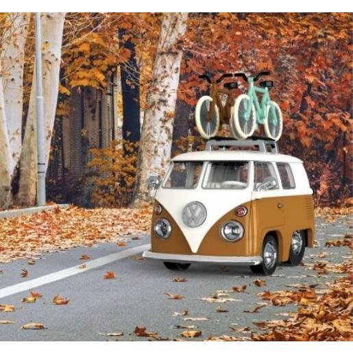 TinyQ-16-L3 フォルクスワーゲン T1(ブラウン/ベージュ) : ミニカー