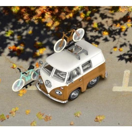 TinyQ-16-L3 フォルクスワーゲン T1(ブラウン/ベージュ