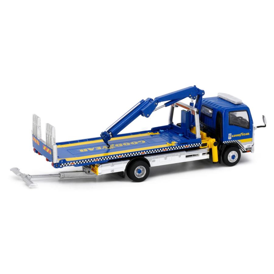 TINY ATC65621 いすゞ N Series Flatbed Tow Truck Good Year