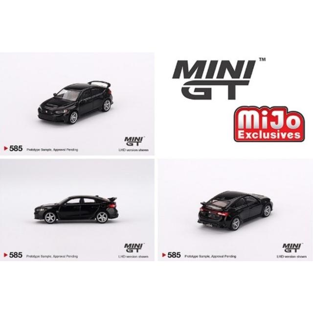 MINI GT MGT00585-MJ ホンダ シビック Type R 2023 クリスタルブラック