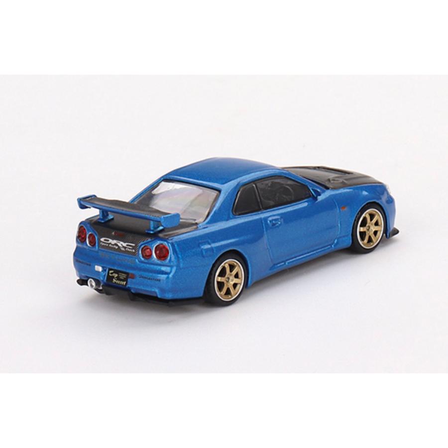 MINI GT MGT00531-R 日産 スカイライン GT-R R34 Top Secret