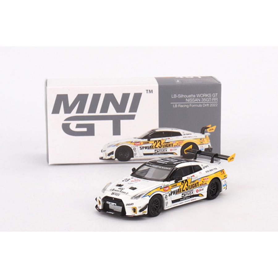 MINI GT LB・Works Nissan GT-R 1/64スケール MINI GT「LB-WORKS NISSAN GT-R R35 Type2 Rear Wing