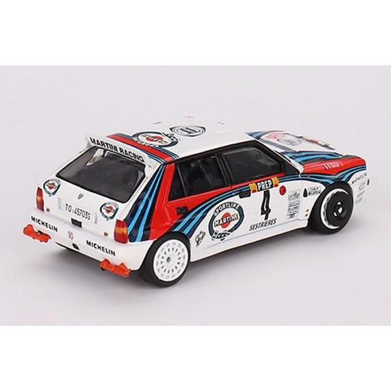 MINI GT　MGTS0002　ランチア デルタ HF インテグラーレ エボルツィオーネ モンテカルロラリー 1992 マルティニレーシング ４台セット ※5000個限定｜minicar-kenbox｜03