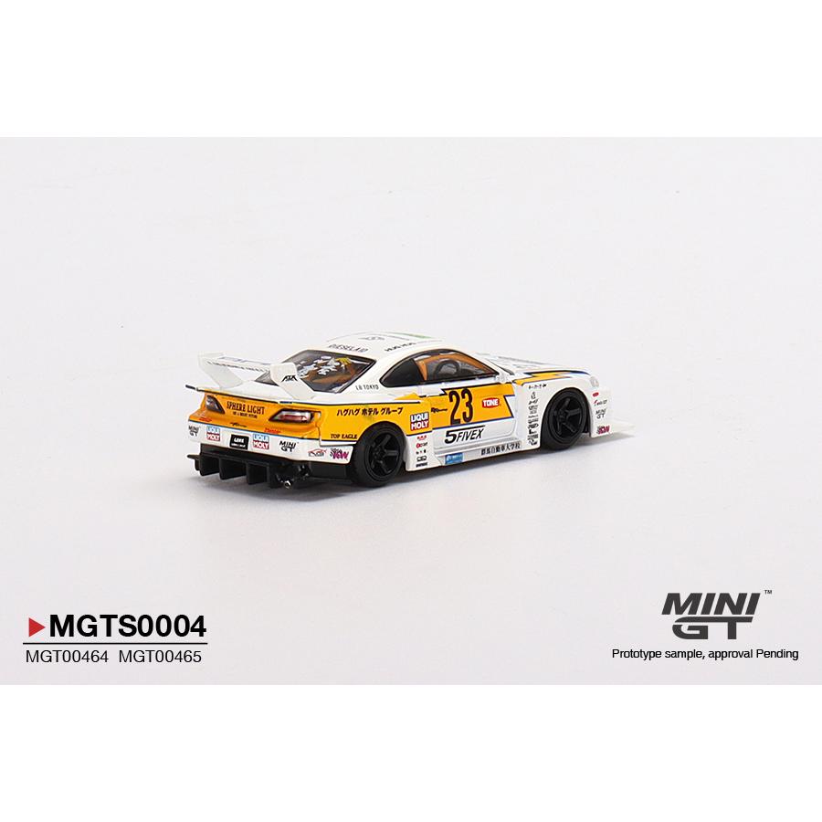 MINI GT MGTS0004 LB レーシングトランスポーターセット MINI GT MGTS0004 LB レーシングトランスポーターセット