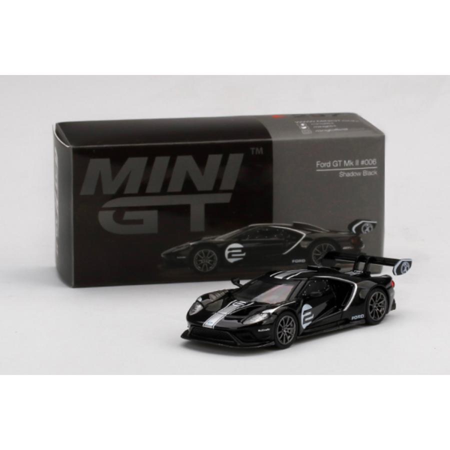 MINI GT MGT00297-L フォード GT Mk II #006 シャドウブラック(左ハンドル) :4895183683173:ミニカーショップケンボックス  - 通販 - Yahoo!ショッピング