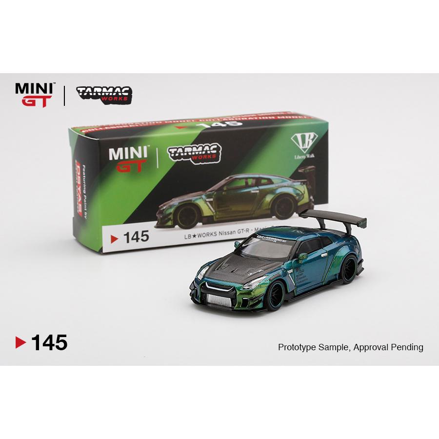 MINI GT MGT00145-R 日産 LB☆WORKS GT-R R35 タイプ2 リア