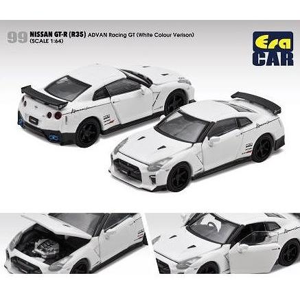 Era CAR 99 日産 GT-R ADVAN Racing GT (White Colour Verison