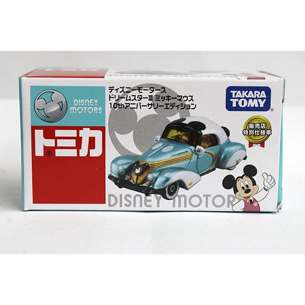 トミカ ディズニモータース ドリームスターIIIミッキーマウス10th