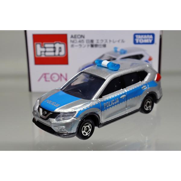 トミカ イオン特注 45 日産 エクストレイル ポーランド警察仕様