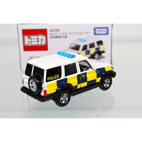 トミカ イオン特注 47 トヨタ ランドクルーザー 英国警察仕様