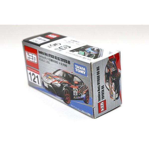 トミカ tomicaネッツ兵庫86BS トヨタ86(ゼッケン121) : ミニカー