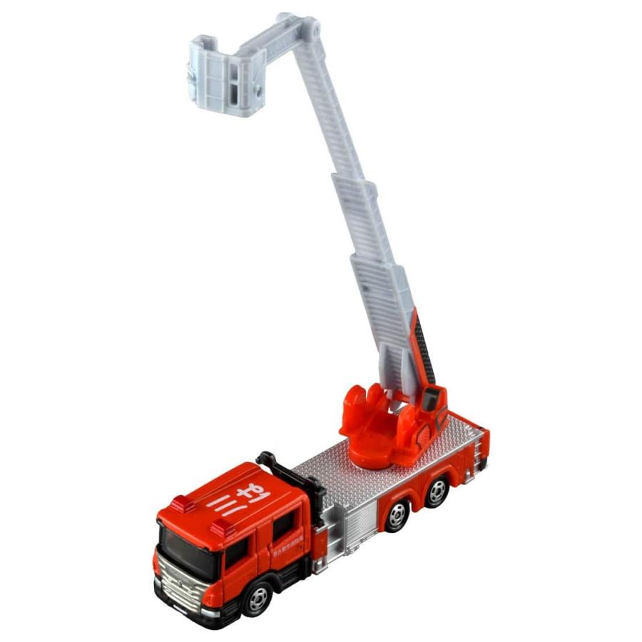 トミカ赤箱 145 名古屋市消防局 30m級先端屈折式はしご車 ※ロング