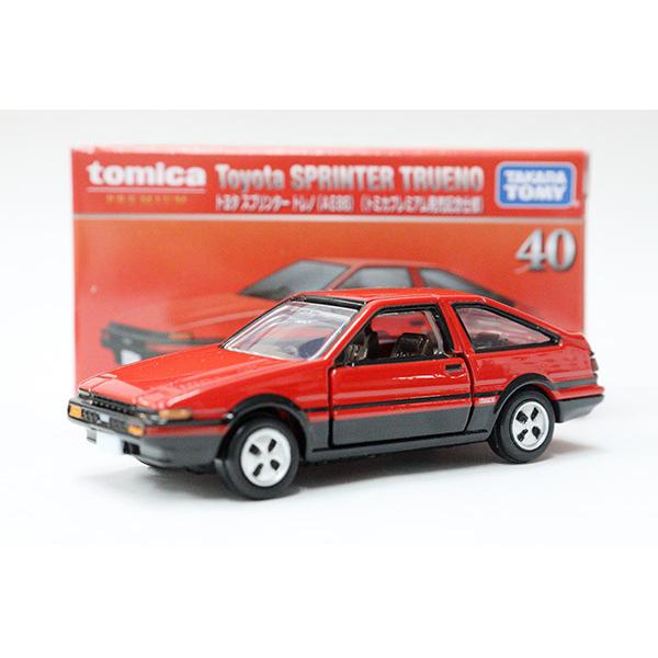 トミカプレミアム 40 トヨタスプリンタートレノ(AE86)（トミカ