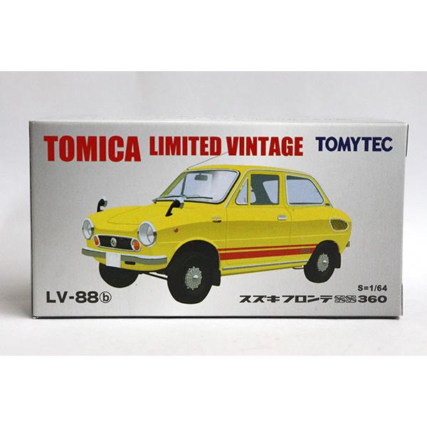 トミカリミテッドヴィンテージ　トヨタS800　サンバー郵便車　スズキフロンテ、他 TOMYTEC トミカリミテッドヴィンテージ LV-88b スズキ フロンテSS360