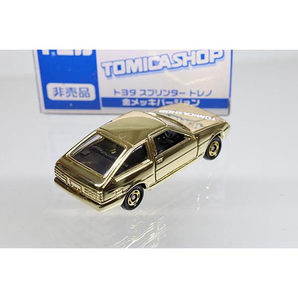 トミカショップオリジナル トヨタ スプリンタートレノ 金メッキ