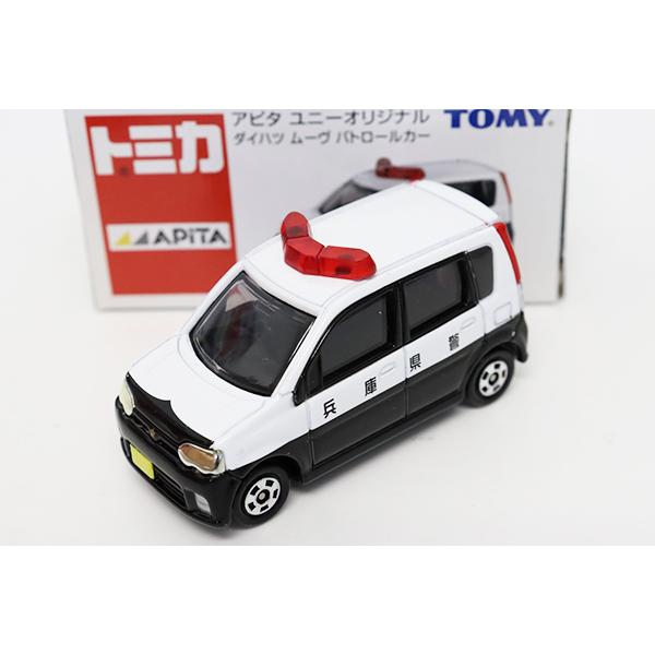 トミカ アピタピアゴ特注 ダイハツ ムーヴ パトロールカー : ミニカー