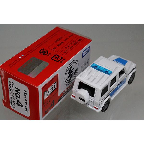 トミカイベントモデル 4 メルセデスベンツ Gクラス 海外パトロールカー