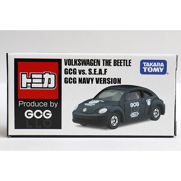沖縄限定　フォルクスワーゲン　トミカ　ミニカー トミカ フォルクスワーゲン ザ・ビートル GCGvs.S.E.A.F GCGネイビー