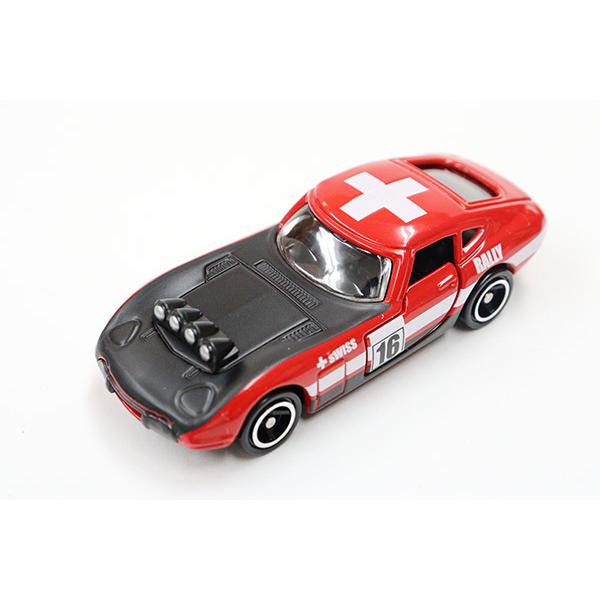 トミカ アピタピアゴ特注 トヨタ2000GTスイス国旗タイプ : ミニカー