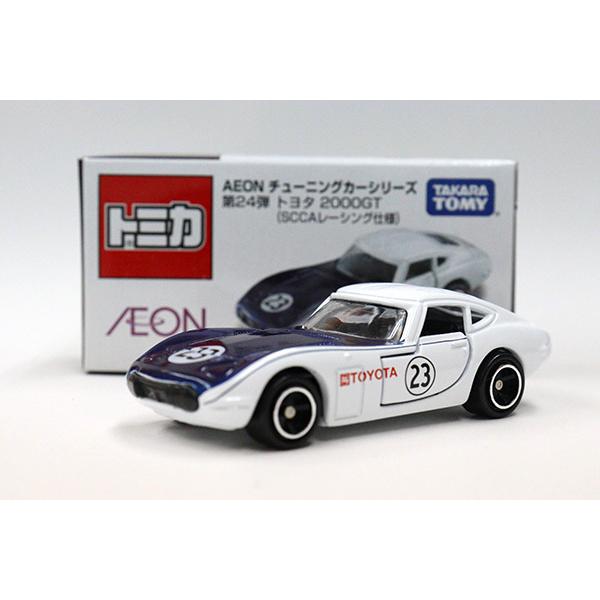 トミカ イオン特注 24 トヨタ2000GT（SCCAレーシング仕様） : ミニカー