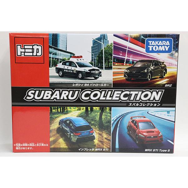 トミカギフト スバルコレクション(レガシィB4・BRZ・インプレッサWRX