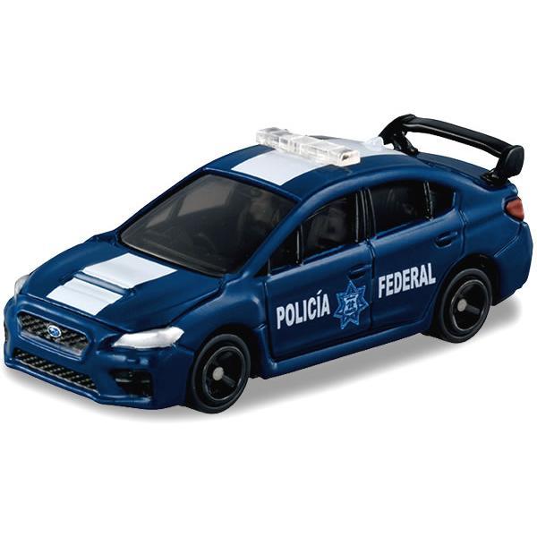 トミカ イオン特注 No.68 スバル WRX STI Type S メキシコ警察仕様