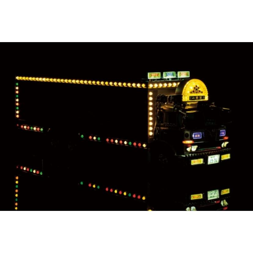 トラック野郎　望郷一番星　ラジコン　ACアダプター付 トラック野郎 望郷一番星』の一番星号が電動RCカーに！電飾やサウンド