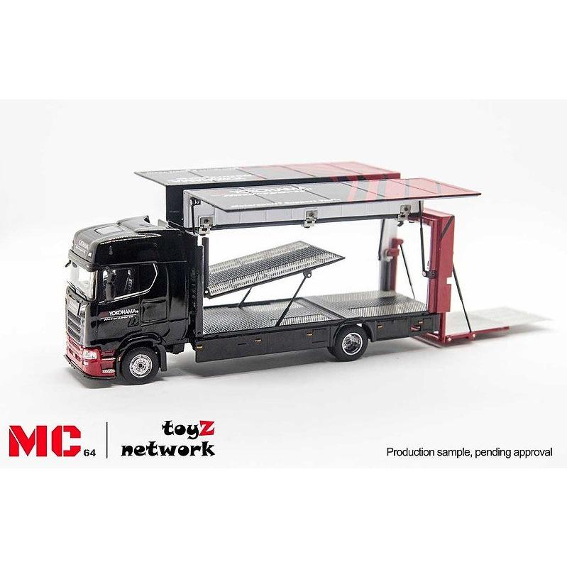 MC64 スカニア　730S トランスポーター MC64 スカニア 730S トランスポーター (Yokohama Motorsports) ※1/64