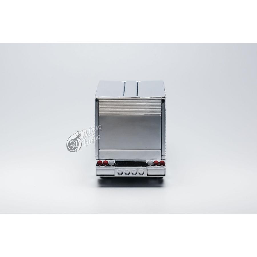 Micro Turbo PEAKO MT6404B1 Custom デコトラ 積載車 銀