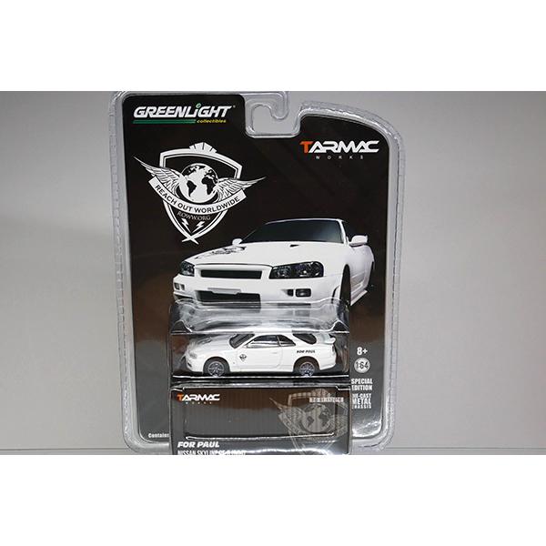 GREENLIGHT #51135 NISSAN SKYLINE GT-R(R34) FOR PAUL 日産