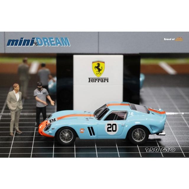 PGM 1/64 Ferrari 250 GTO & F40 Gulfセット miniDream フェラーリ 250