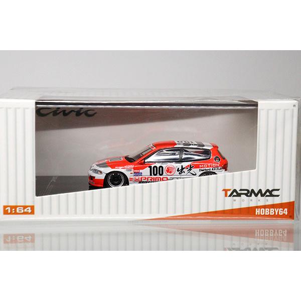 Tarmac Works T12-IM ホンダシビックEG6 Gr.A Racing Idemitsu