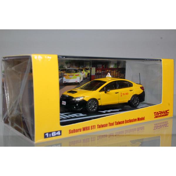 ミニカー 4代セット TARMAC Tarmac Works T64-016-TA Subaru WRX STI Taiwan Taxi Exclusive Model