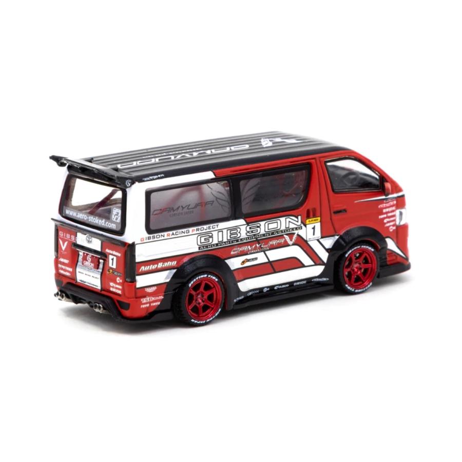 ハイエース T・S・D WORKS  1/18   1/43 2台セット　最安値 ミニカー/完成品 イグニッションモデル 1/18 T S D WORKS
