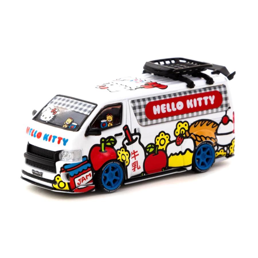 Tarmac Works × Hello Kitty T64-038-HKD トヨタ ハイエース Tarmac Works × Hello Kitty T64-038-HKD トヨタ ハイエース
