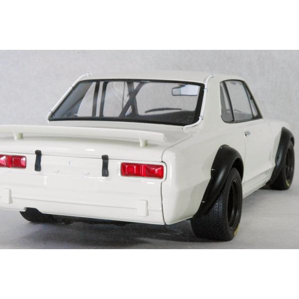 オートアート 1/18 GT-R KPGC10 ホワイト チューンドバージョン オートアート ○ 1/18 ニッサン 〓 スカイライン GT-R ( KPGC10