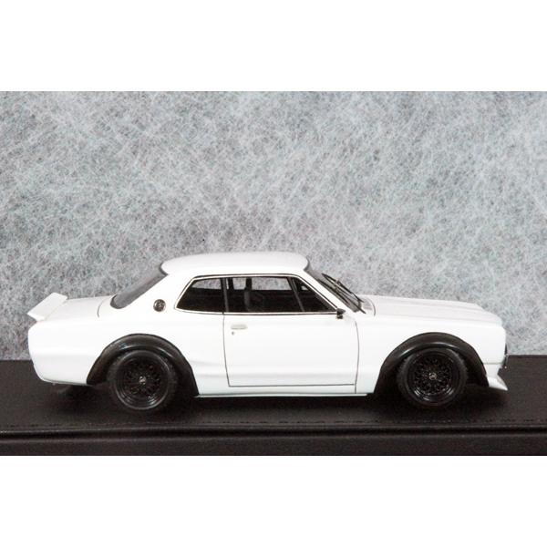 ● 1/43 ニッサン 〓 スカイライン 2000 GT-R ( KPGC10 )  / スター ロー / ホワイト 〓 Nissan｜minicar-olive｜12