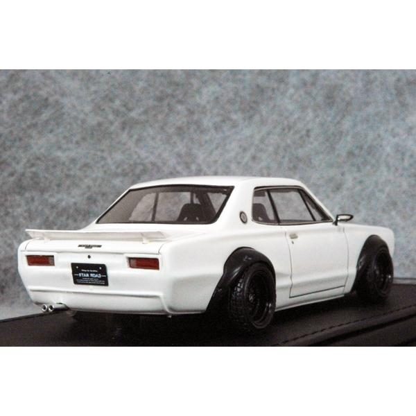 ● 1/43 ニッサン 〓 スカイライン 2000 GT-R ( KPGC10 )  / スター ロー / ホワイト 〓 Nissan｜minicar-olive｜02