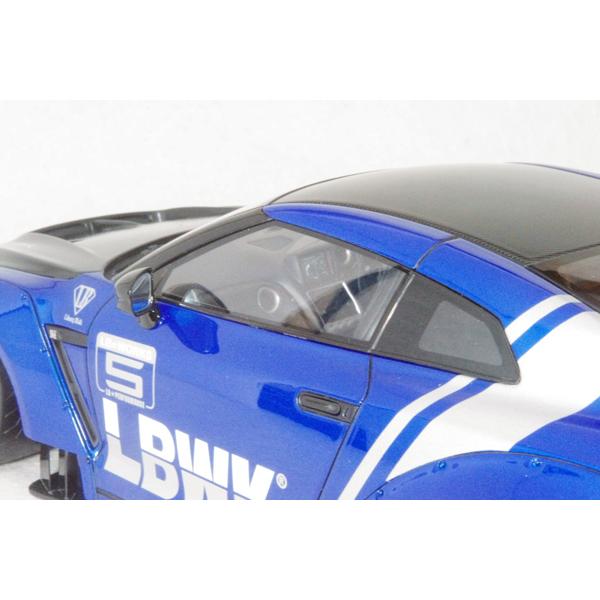 イグニッションモデル 1/43 LB-WORKS GT-R R35 ブルー イグニッションモデル 1/43 LB-WORKS 日産 GT-R R35 タイプ2