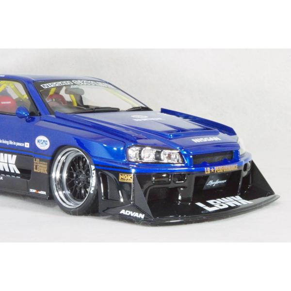 ignition model ○ 1/18 ニッサン 〓 スカイライン LB-ER34 スーパー