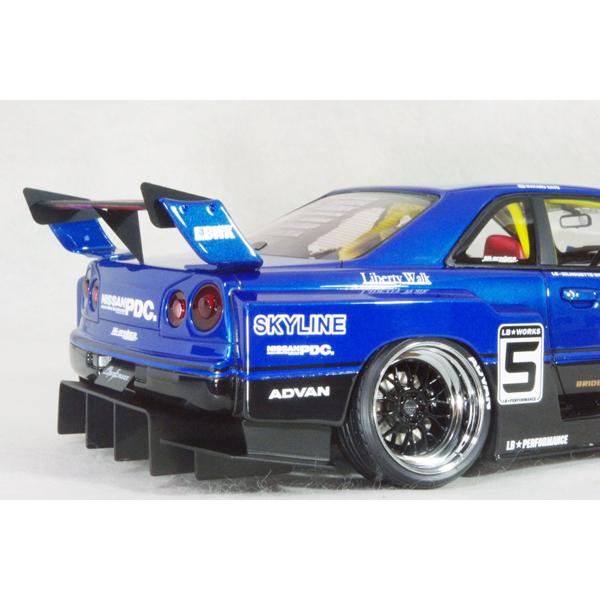イグニッションモデル IG2705 1/18 LB-ER34 スカイライン IGNITION-MODEL IG2705 Echelle 1/18 | NISSAN SKYLINE LB-ER34