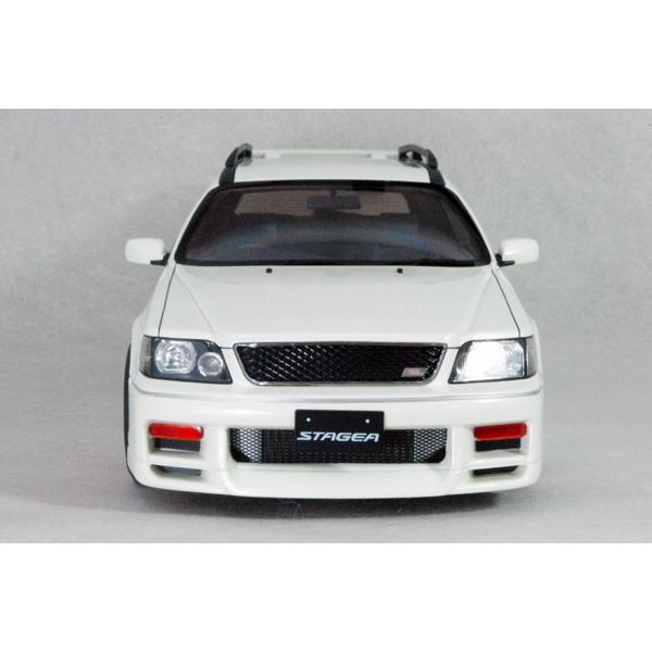 イグニッションモデル　1/18 ステージア　260RS パールホワイト イグニッションモデル 1/18 日産 ステージア 260RS WGNC34