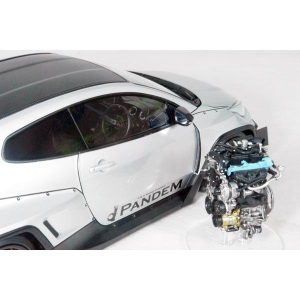 イグニッションモデル G16E エンジン YARIS 4BA ヤリス イグニッションモデル 1/18 パンデム GR ヤリス (4BA) ブルー