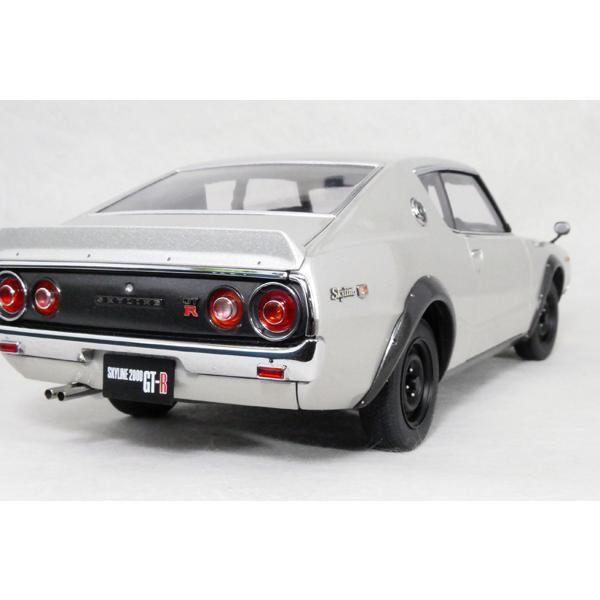 ○ 1/18 ニッサン 〓 スカイライン 2000 GT-R ( KPGC-110 ) / シルバー