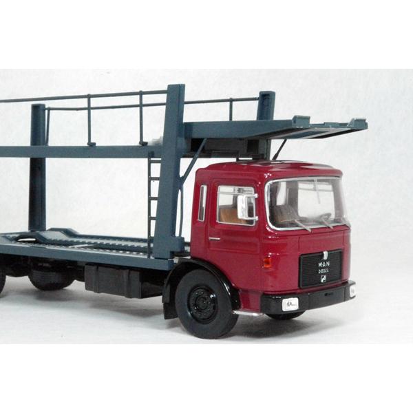 ixoモデル　　MANカー.トランスポーター　トレーラー ixo ○ 1/43 MAN 〓 カー トランスポーター トレーラー
