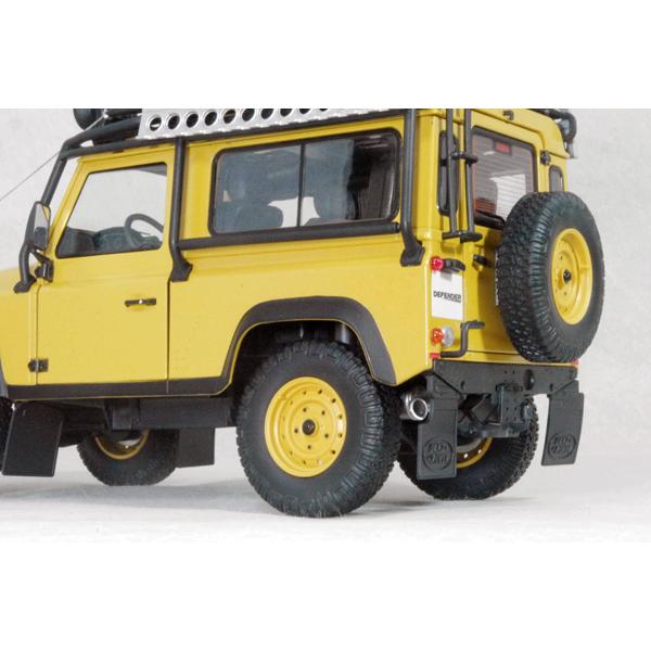 京商 ○ 1/18 ランド ローバー 〓 ディフェンダー 90 ( キャメル