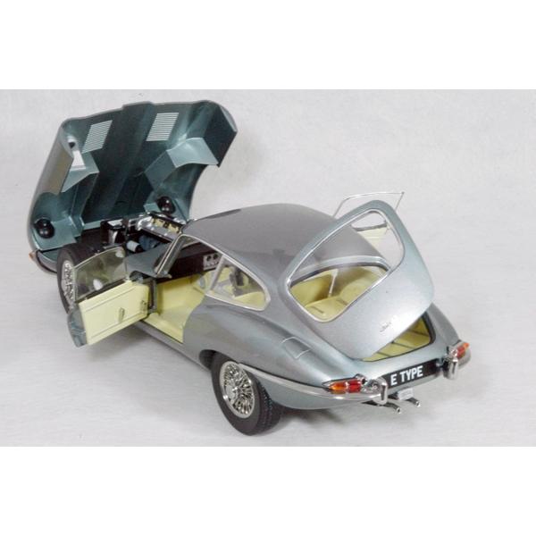 京商 ○ 1/18 ジャガー 〓 E タイプ クーペ / ダーク グレー