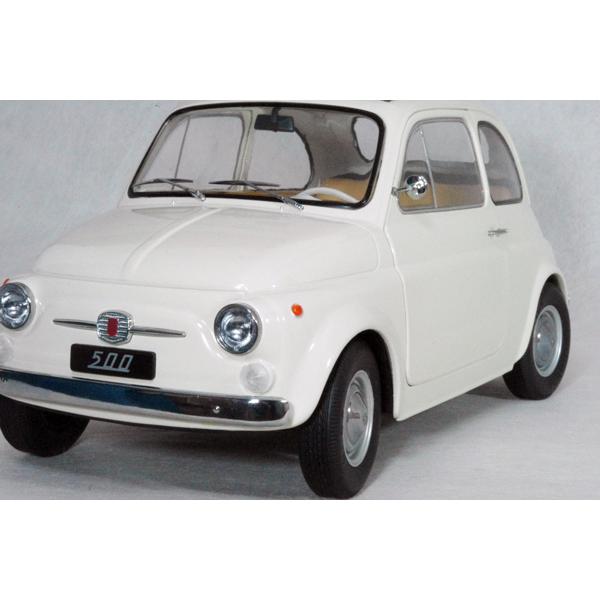 KKスケール　Fiat 500F 1968 creme　1/12スケール