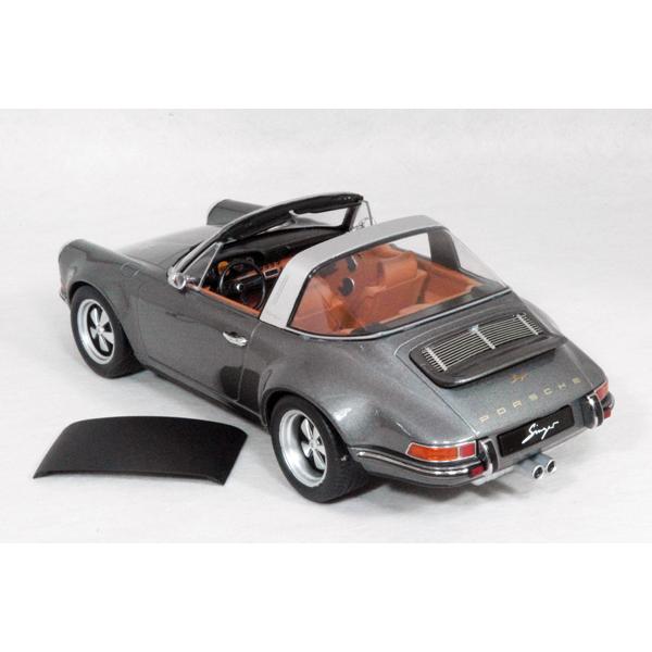 KKスケール ○ 1/18 シンガー ポルシェ 〓 911 タルガ / グレー KKスケール ○ 1/18 シンガー ポルシェ 〓 911 タルガ / グレー