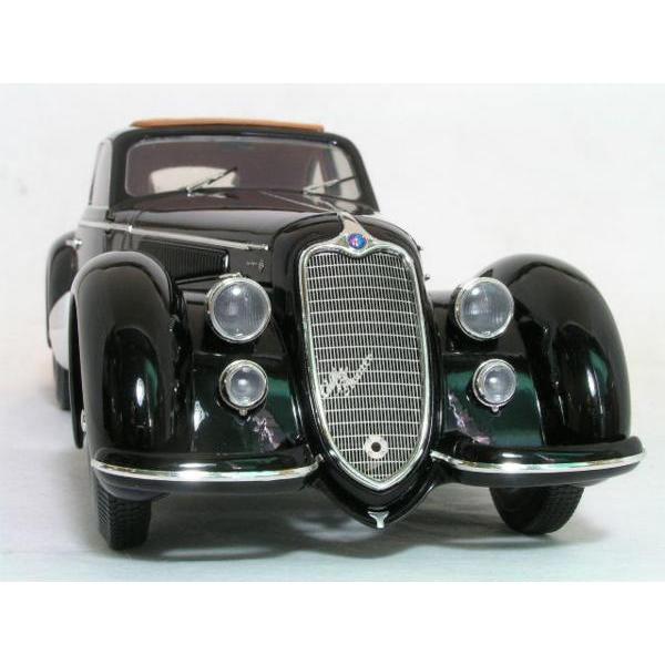 ● 1/18 アルファ ロメオ 〓 8C 2900B ロング ( Lungo )  / 1938年 ブラック 〓 Alfa Romeo｜minicar-olive｜08